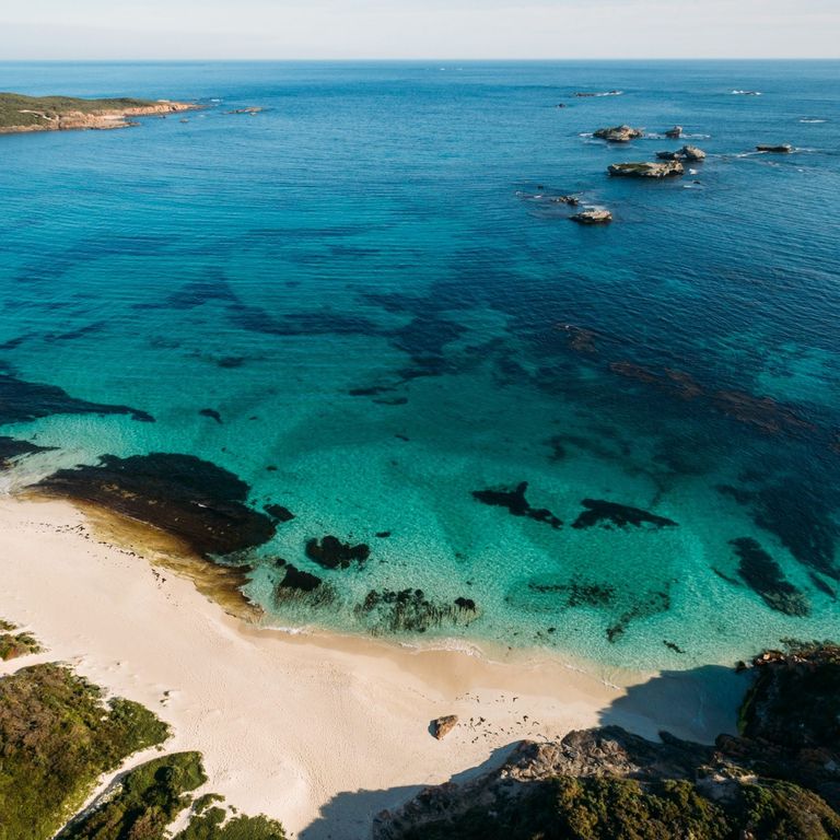 Aerial image of Cosy Corner beach