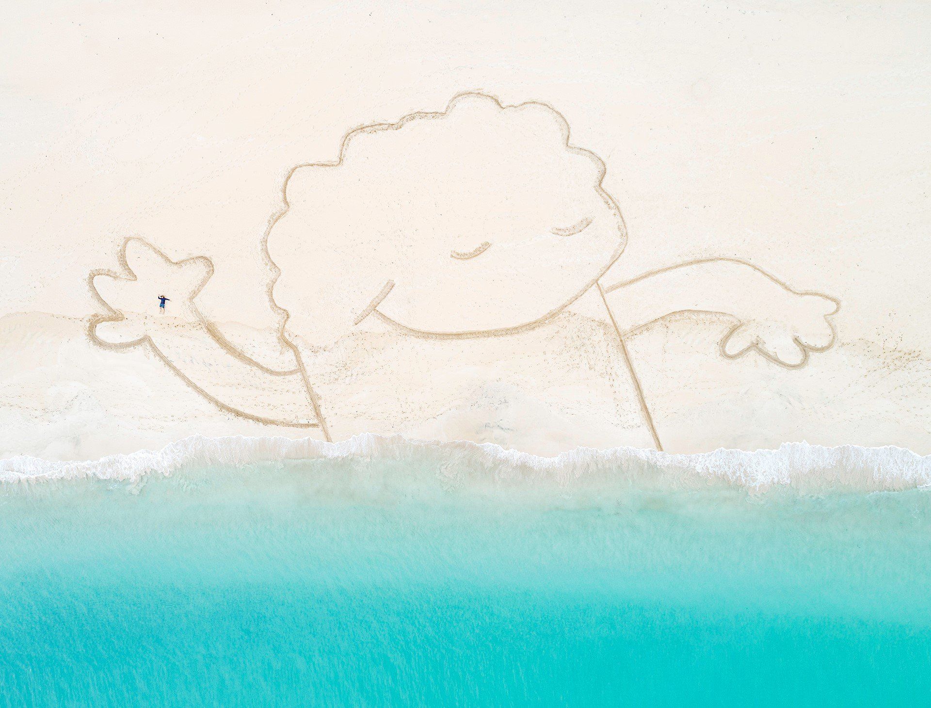 Ian Mutch Artist Image Beach Blanket