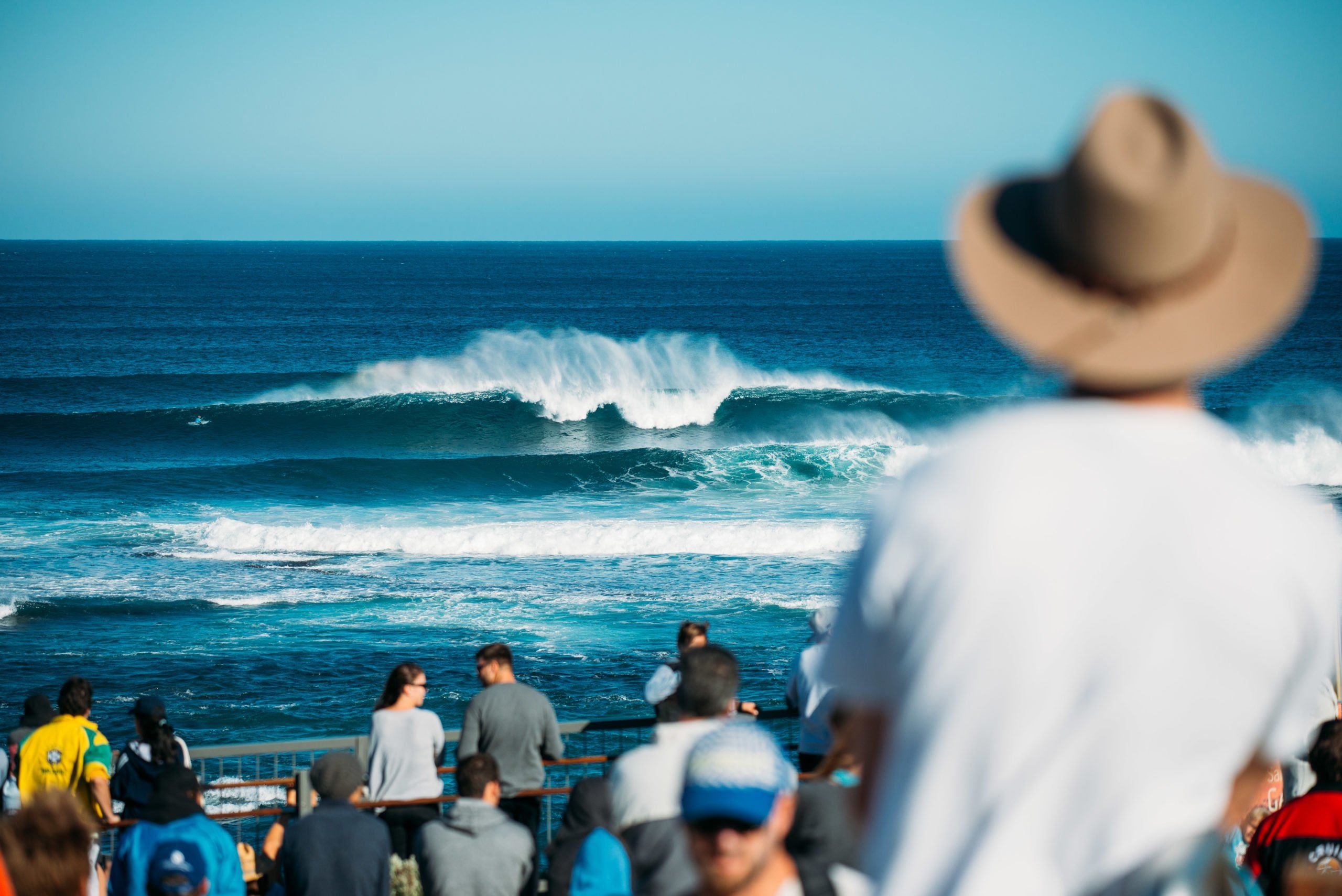 Margaret River Pro Crowd at Surfers Point Prevelly