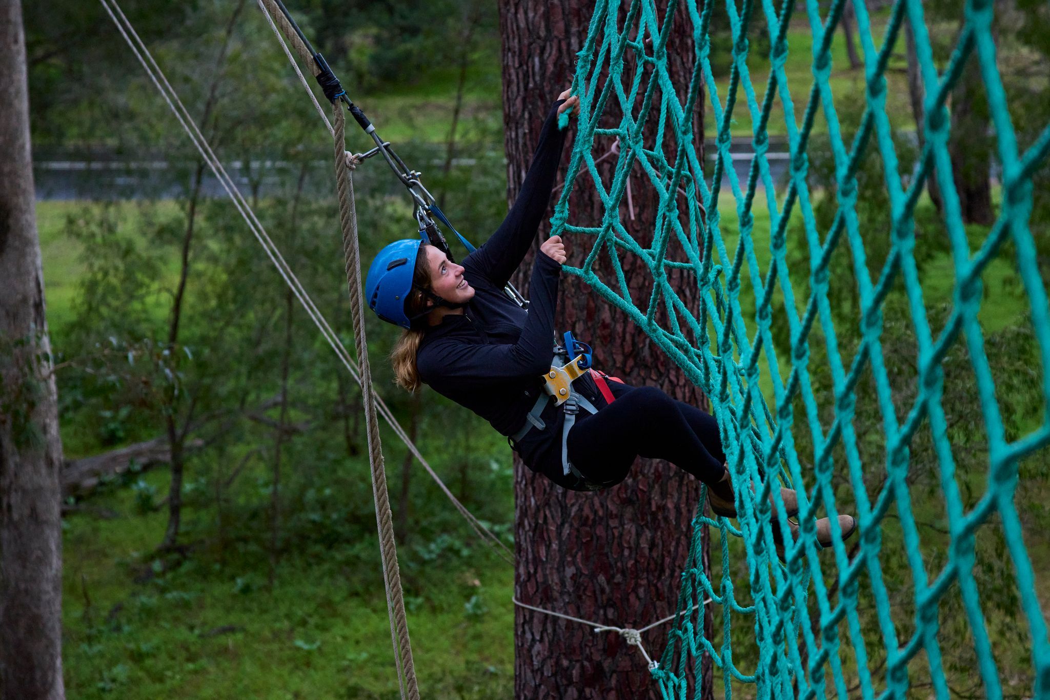 Net Climb at Forest Adventures Busselton. Credit Tim Campbell