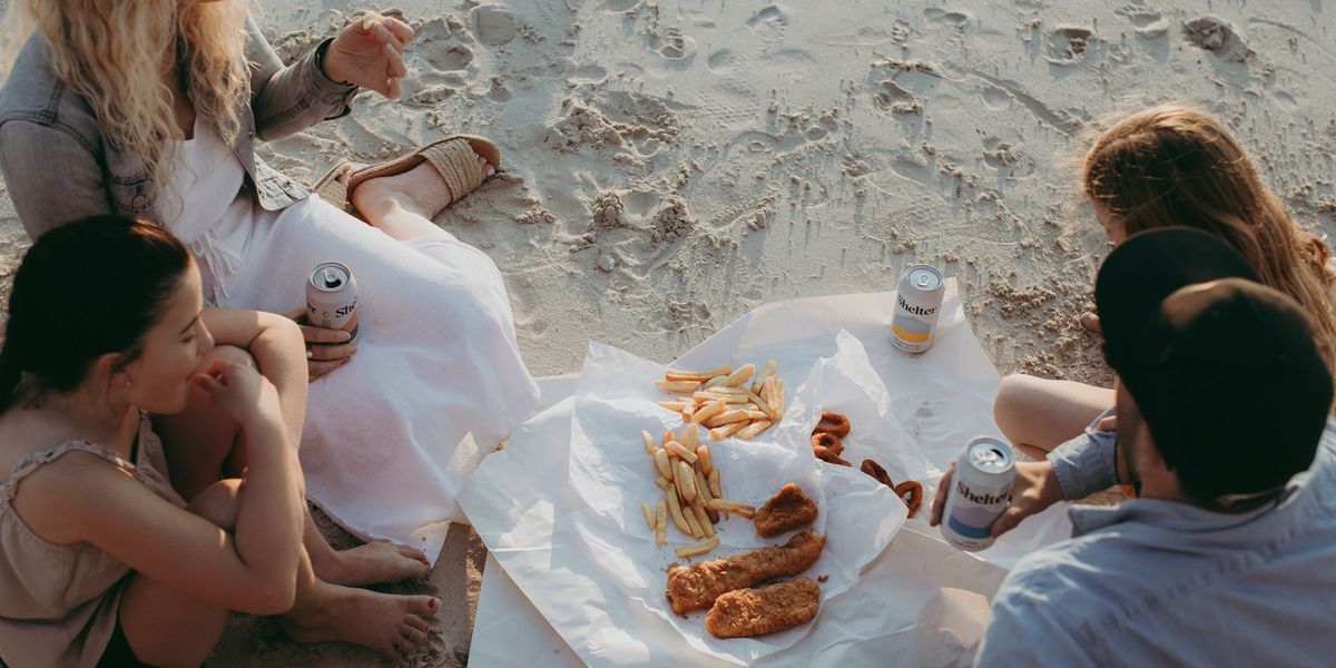 Fish and Chips on the Beach Credit Ryan Murphy