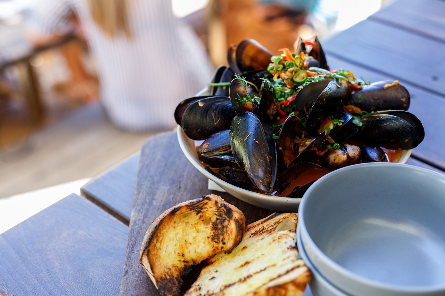 Mussels at Brewhouse Margaret River. Credit Jessica Wyld.