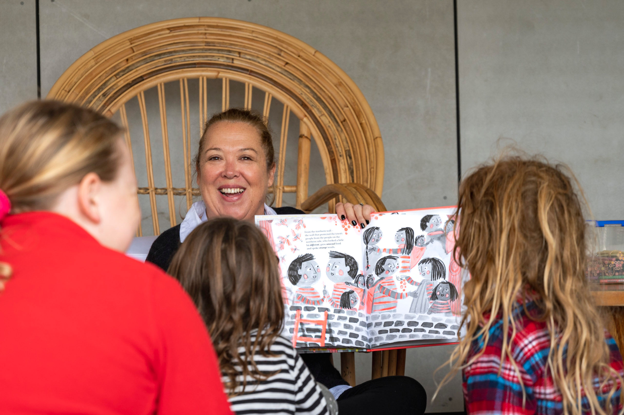 The Storytelling Snug For Kids at the Margaret River Readers and Writers Festival - Supplied