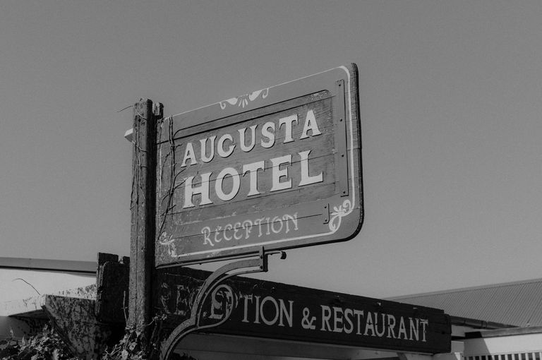 Augusta Hotel Sign. Credit Ryan Murphy