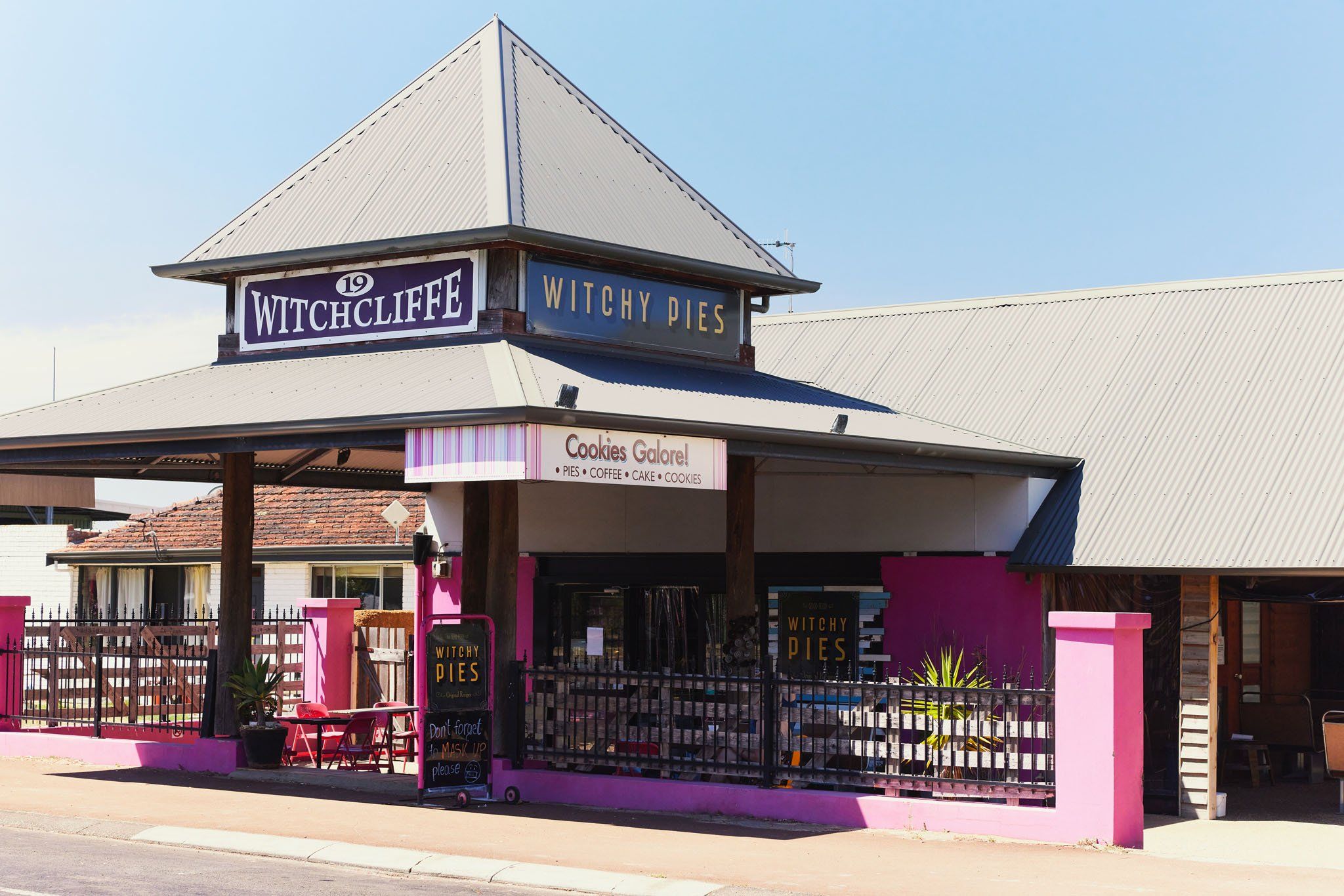 Exterior of Witchy Pies - Brilliant Bakeries. Credit Tim Campbell