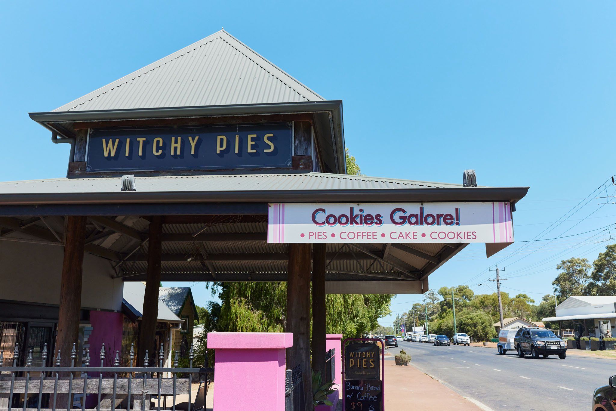 Witchy Pies and Cookies Galore in Witchcliffe. Credit Tim Campbell