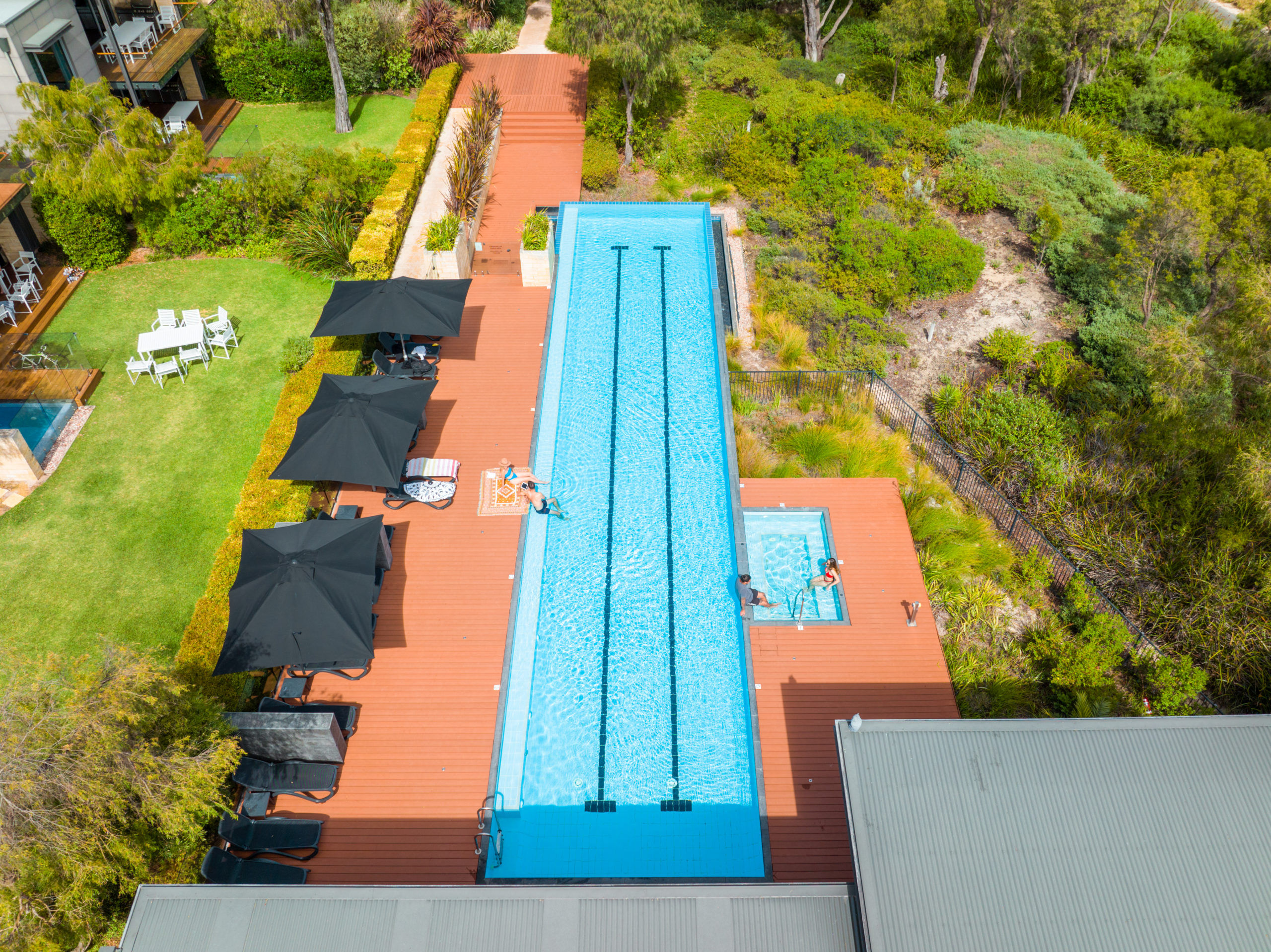 Accommodation with a swimming pool: Aqua Resort Busselton. Credit Matt Deakin.