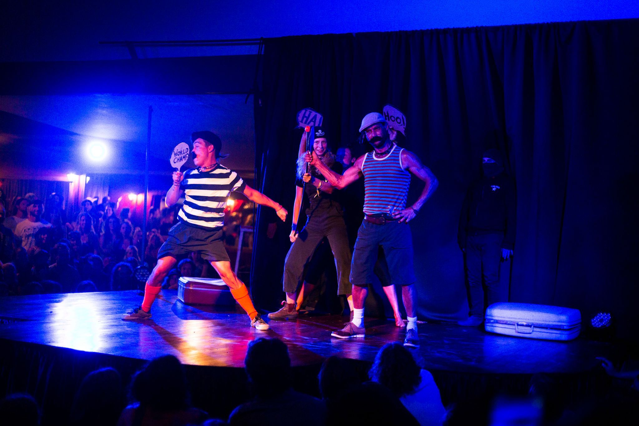 Performers at Karnidale Circus Festival, Karridale Margaret River