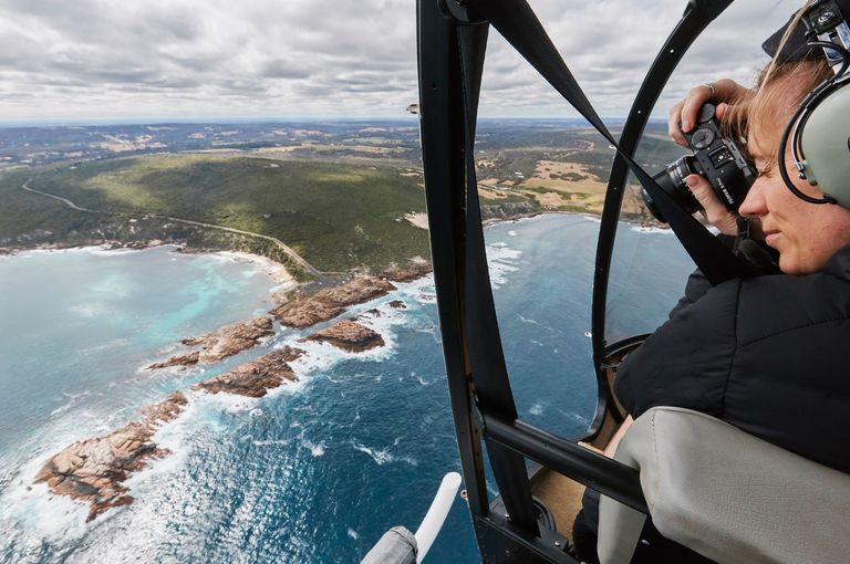 Scenic Helicopters at Pullman Bunker Bay Resort Photo Tim Campbell