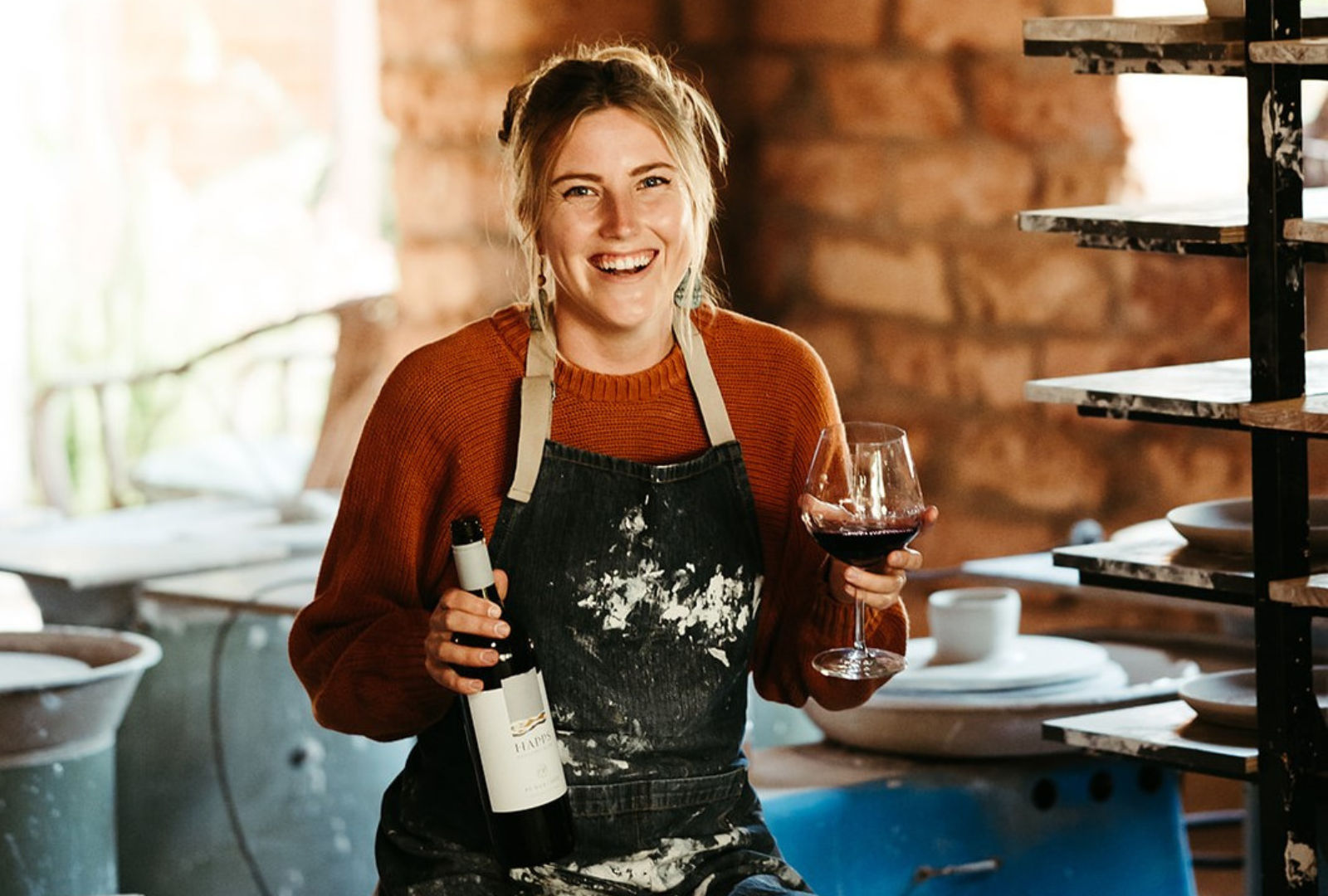 Happs Wines & Commonage Pottery workshops, Quindalup.