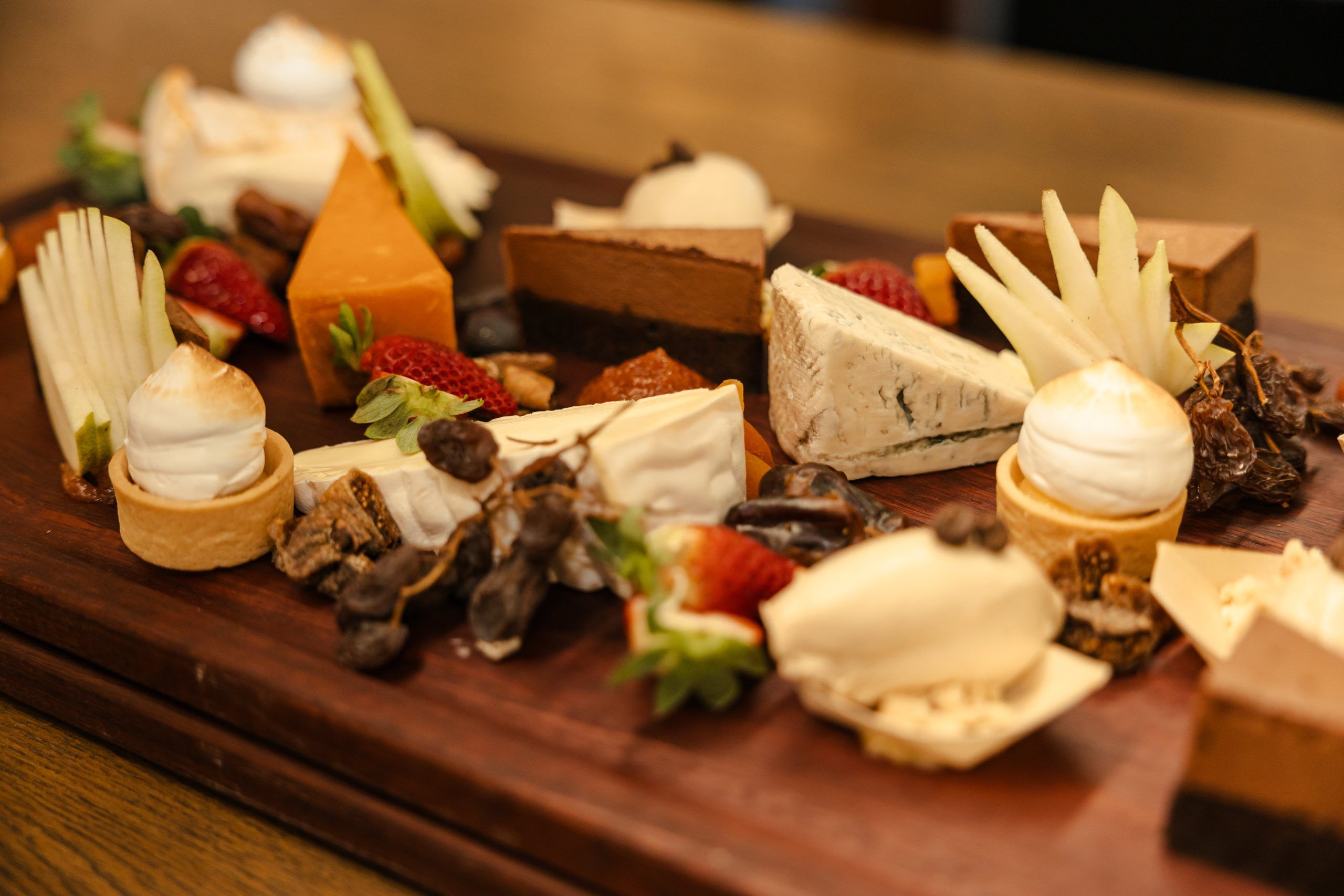 Cheese board at Rustico Hay Shed Hill