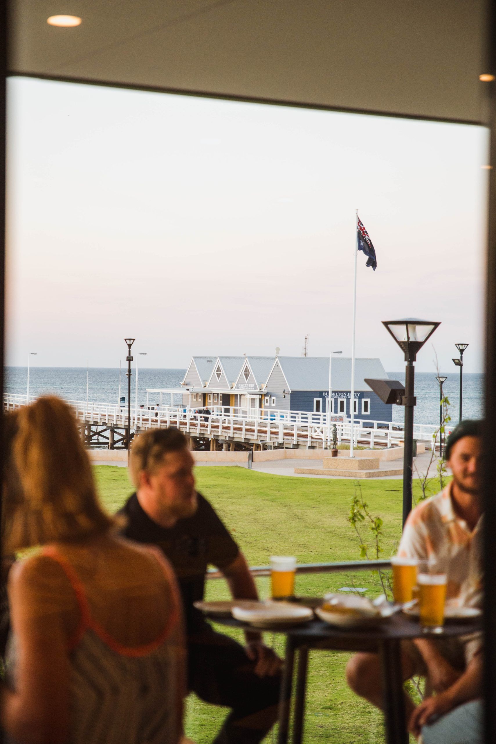 Brewed on-site on their Busselton Foreshore brewery, pick from their large on-tap selection.