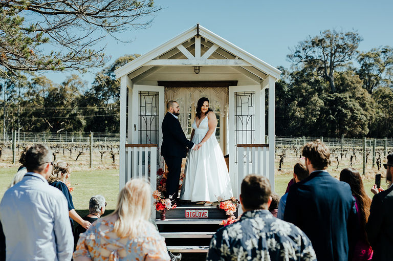Hay Shed Hill Pop-up Wedding