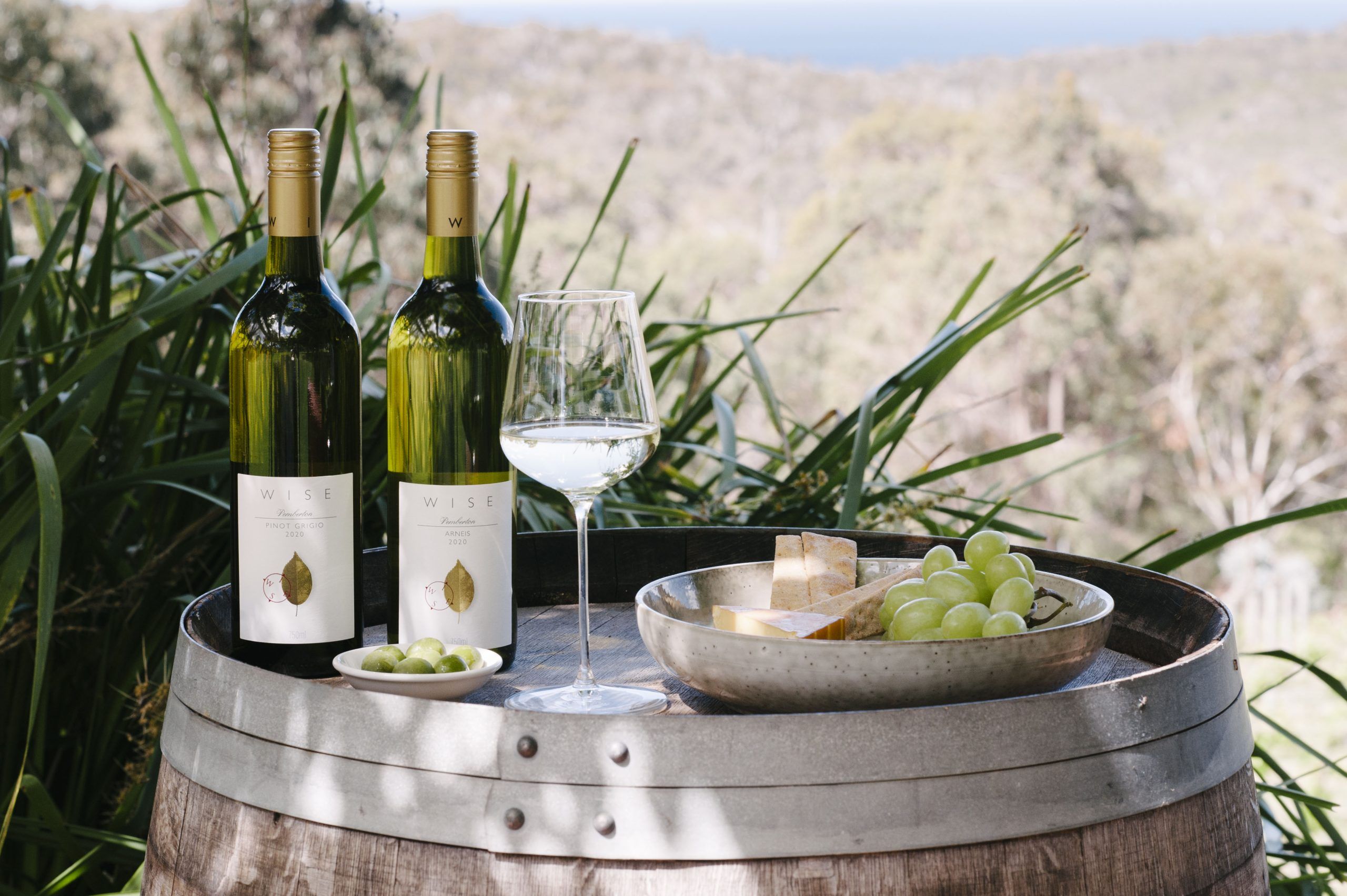 Wise winery cheeseboard