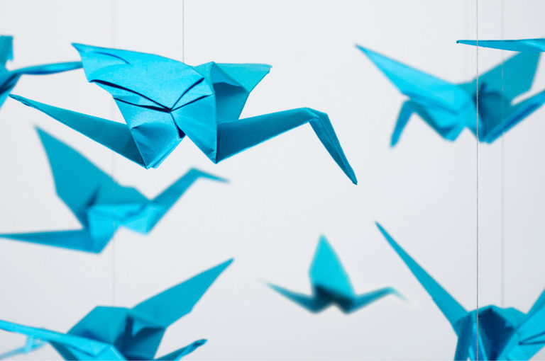 paper cranes