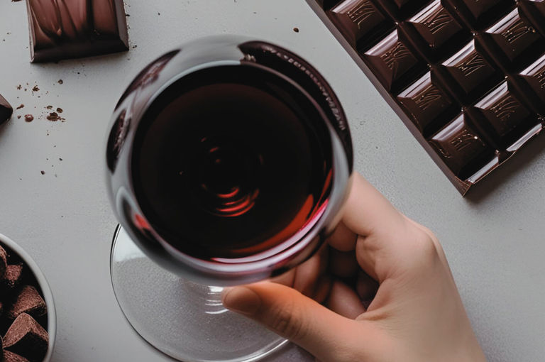 choc wine