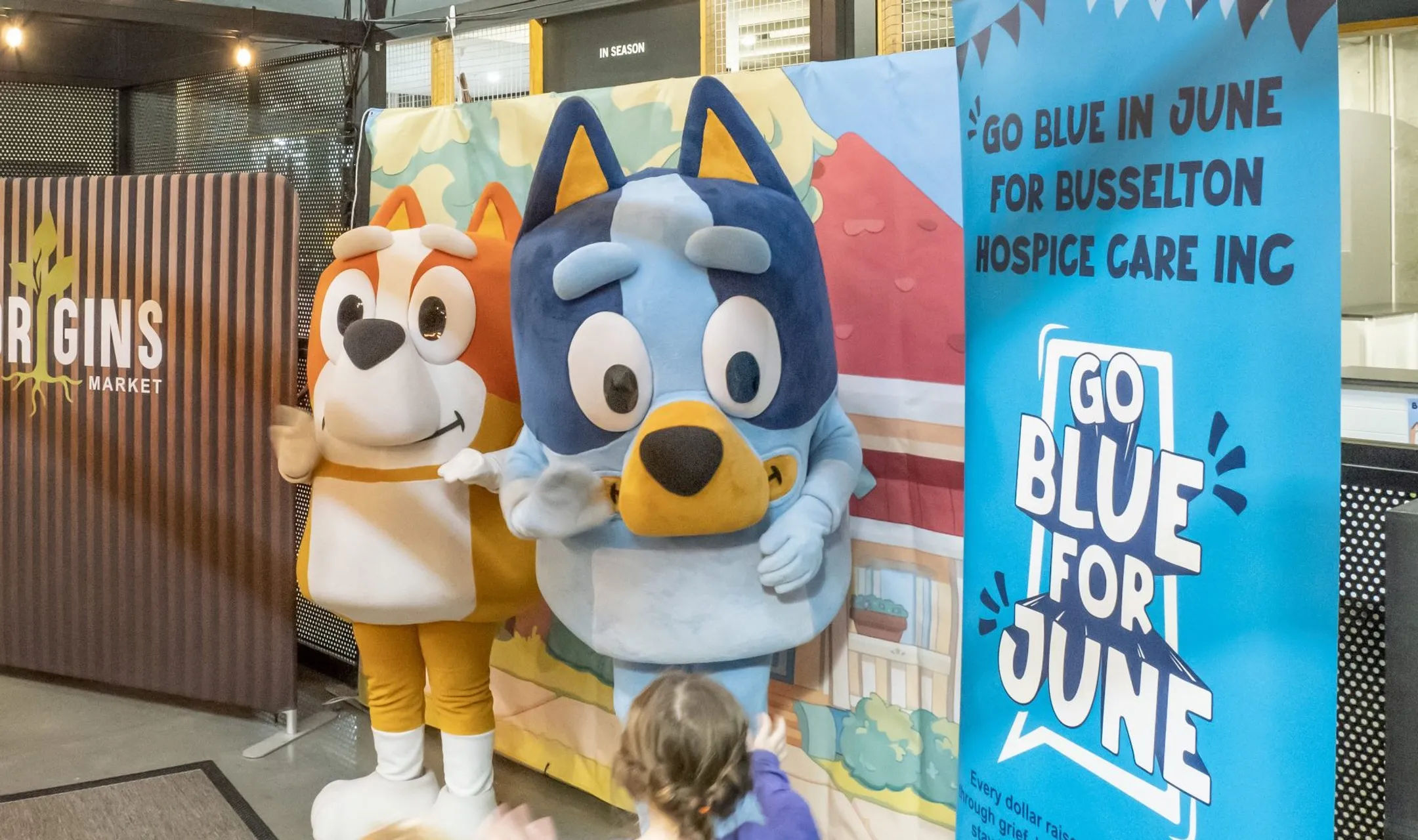 Bluey & Bingo’s Day Out at Origins Market