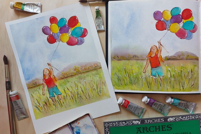 watercolour