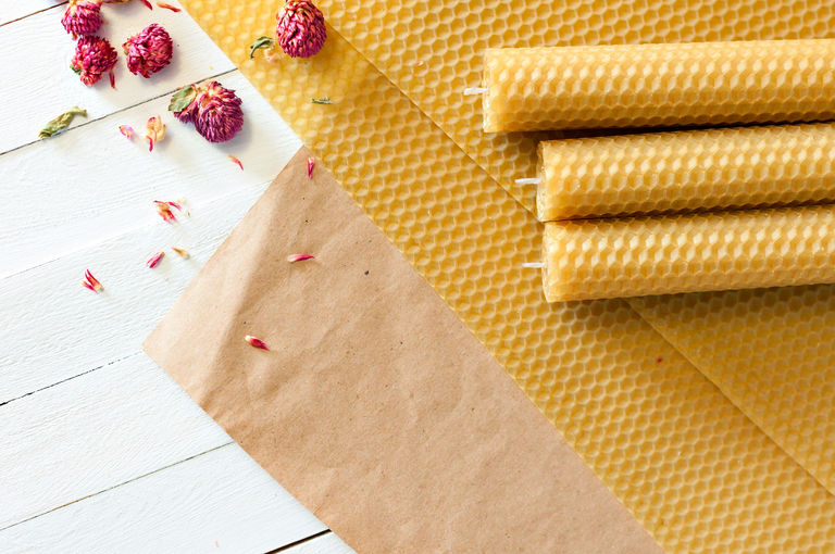 Beeswax Candle