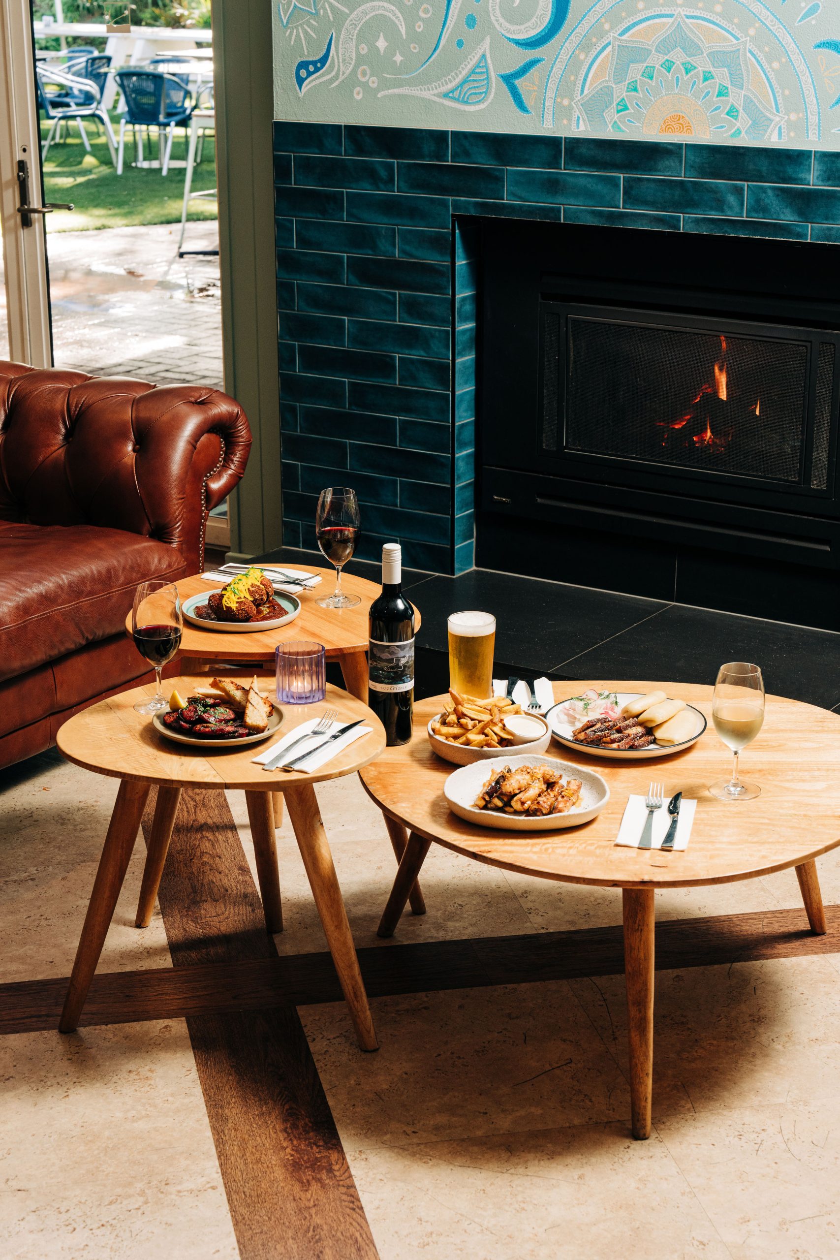 Tonic by the Bay, Busselton - fireplace