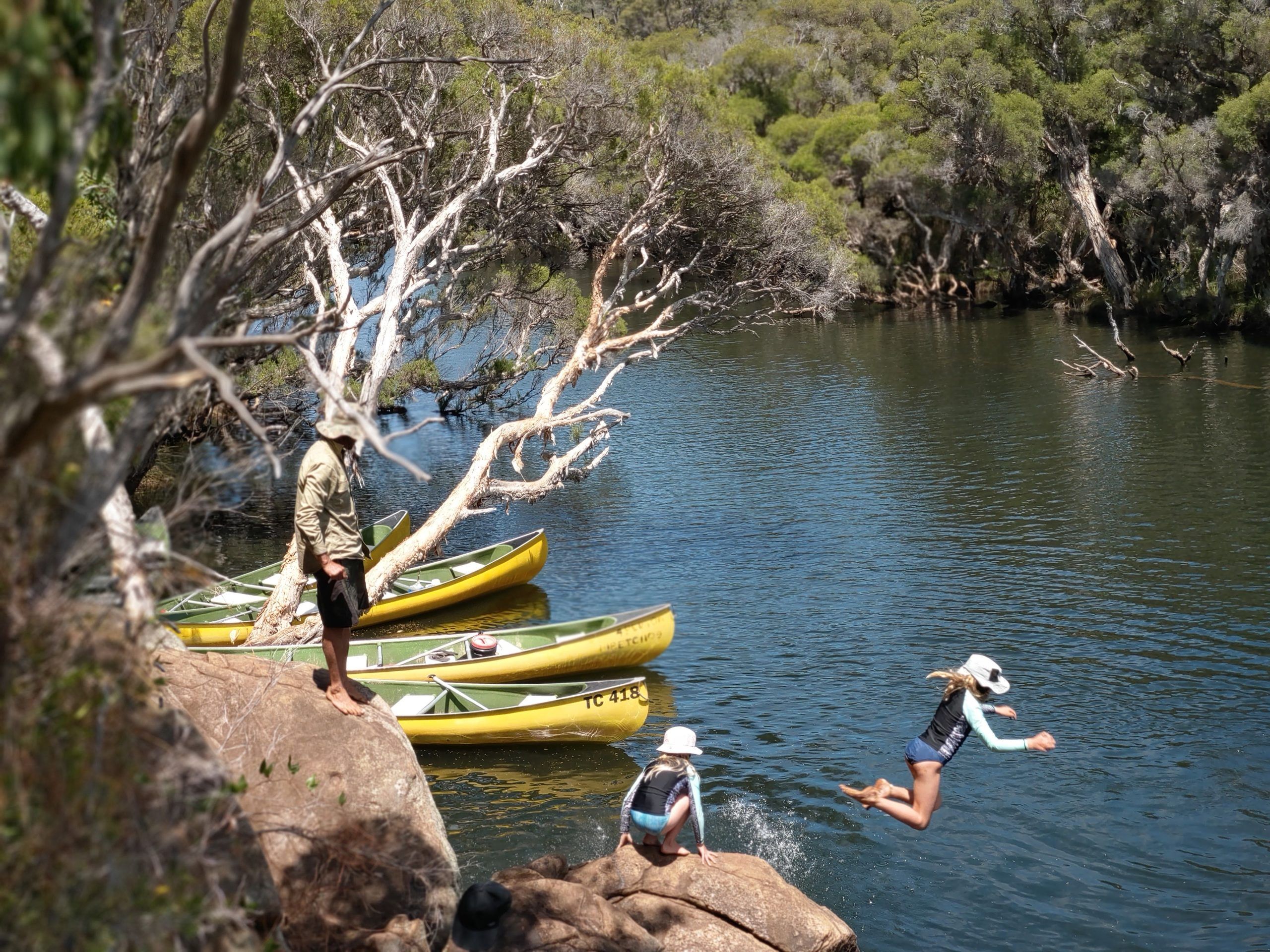 Canoe tour with Bushtucker Tours